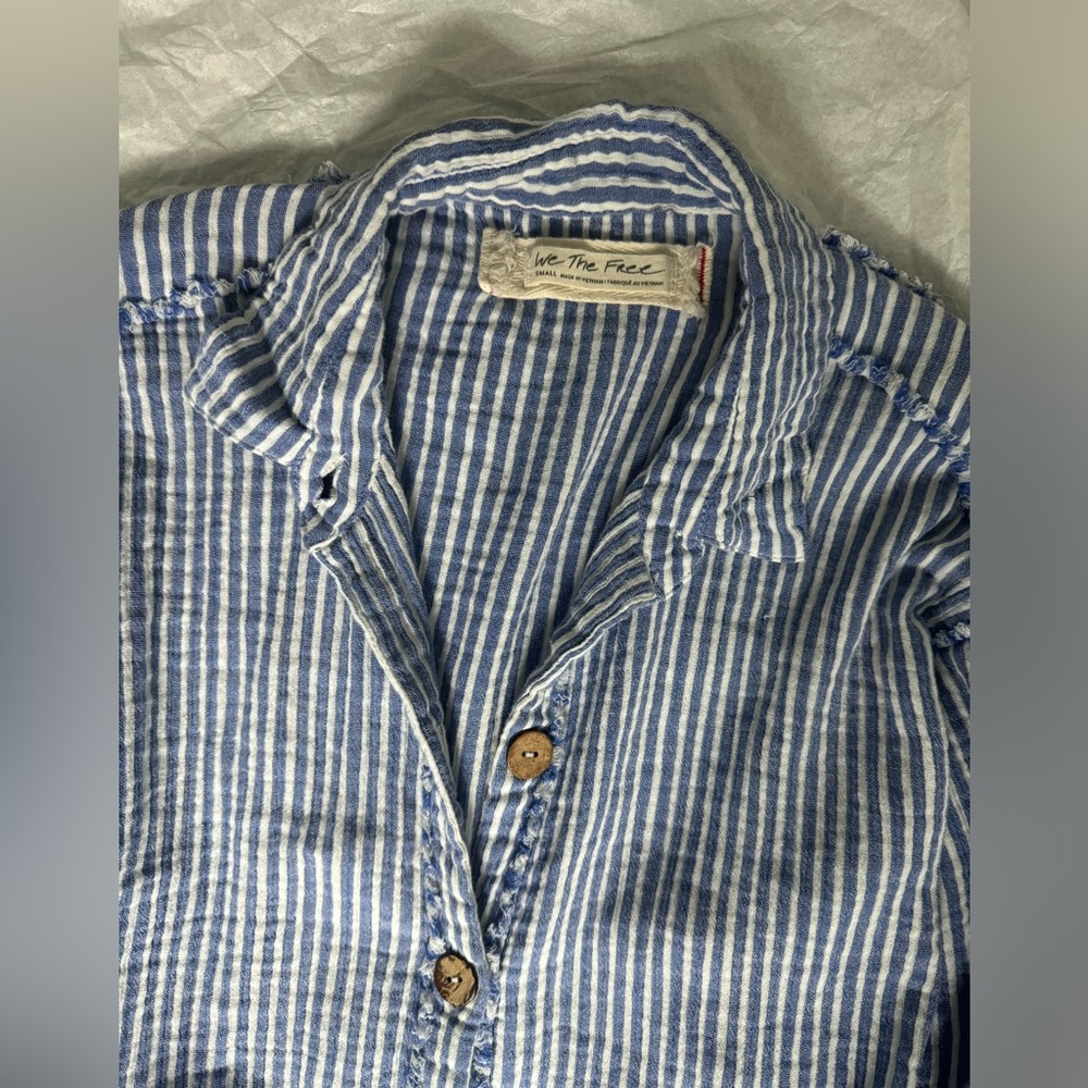 We The Free Oversized Button Down Top - Picture 5 of 5